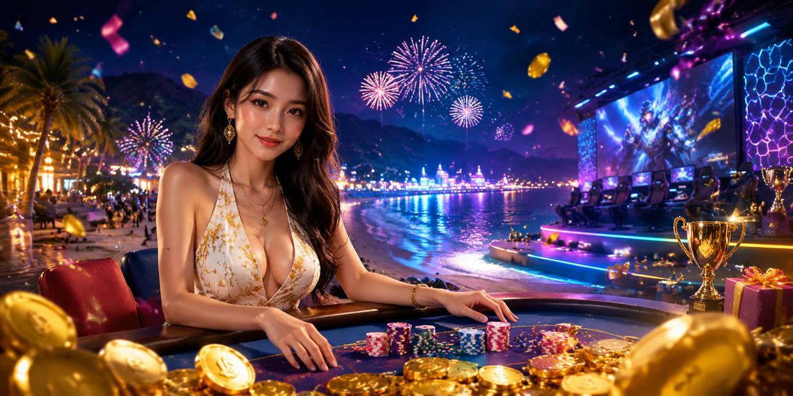 Người chơi tại Côn Đảo theo dõi esports và đặt cược trực tuyến qua điện thoại trên bãi biển